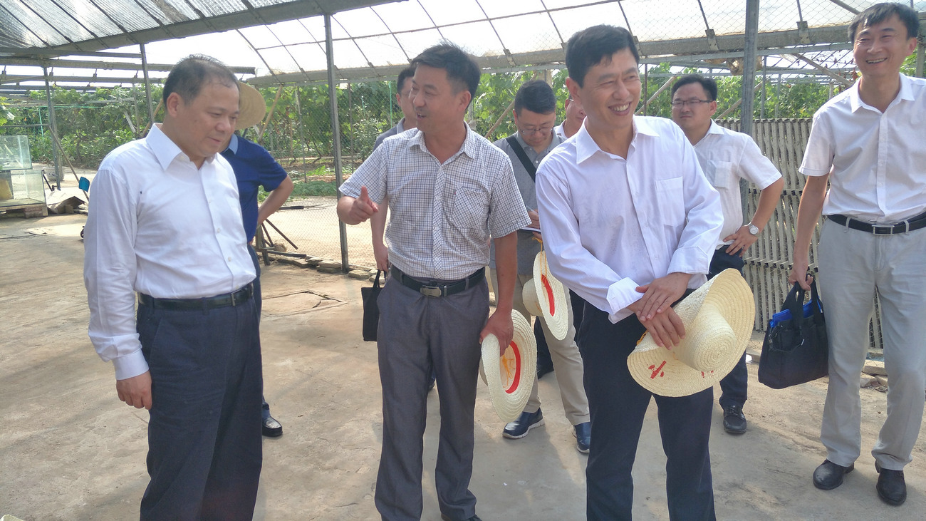 湖北省人大常委會(huì)原副主任萬(wàn)勇來(lái)公司視察指導(dǎo)工作